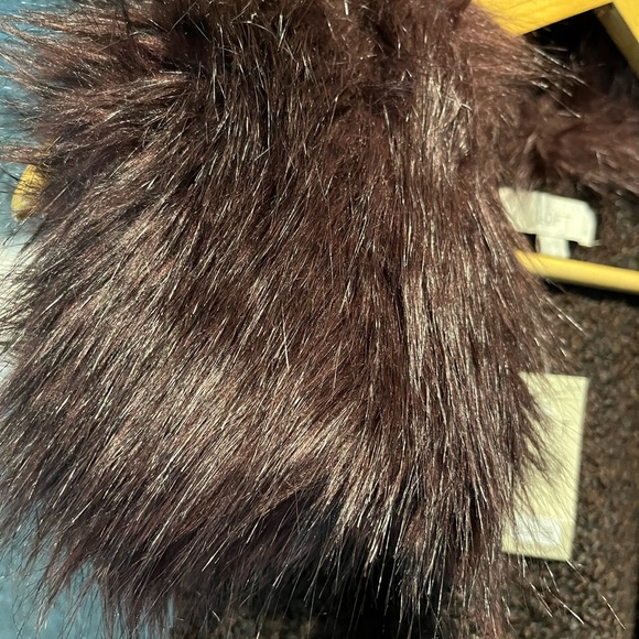 LOFT deep purple (looks brown) sweater vest, NWT, SP - Picture 9 of 9